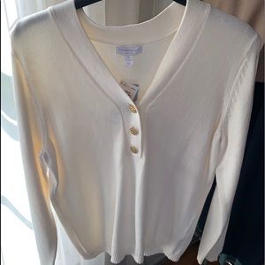 Charter Club Vanilla Bean Sweater New w/ Tags